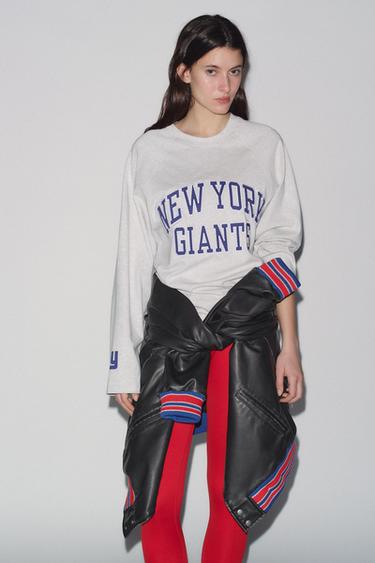 CAMISETA NFL GIANTS - Gris vigoré de Zara