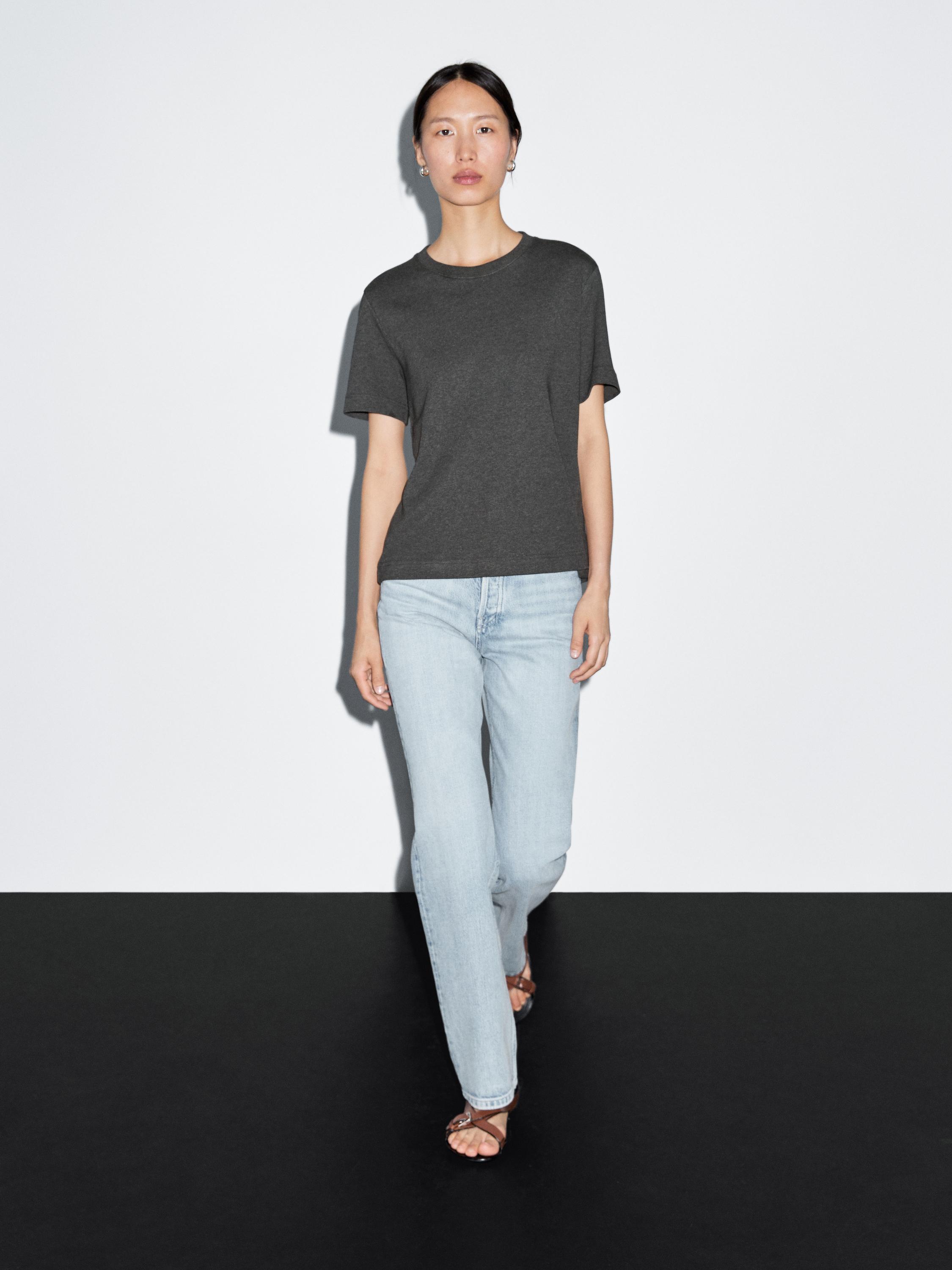 100% cotton short-sleeve T-shirt