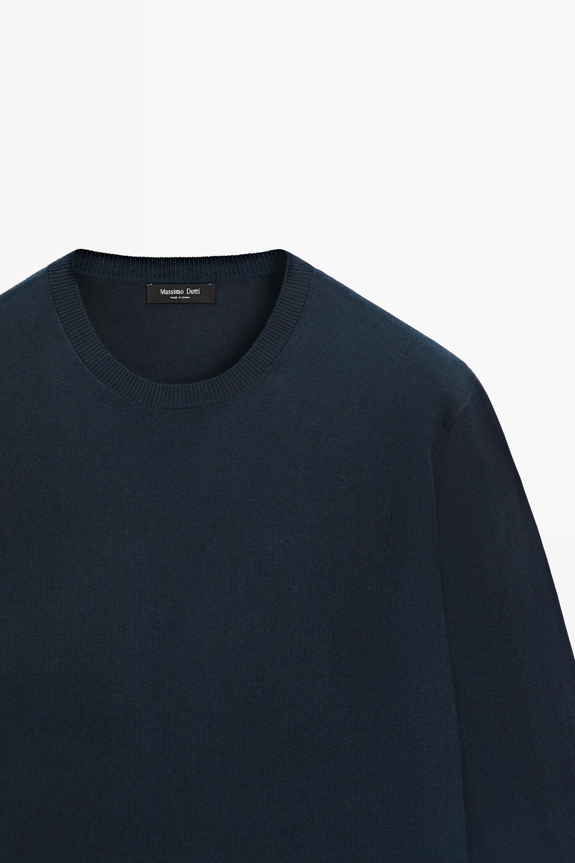 Pull en coton mélangé