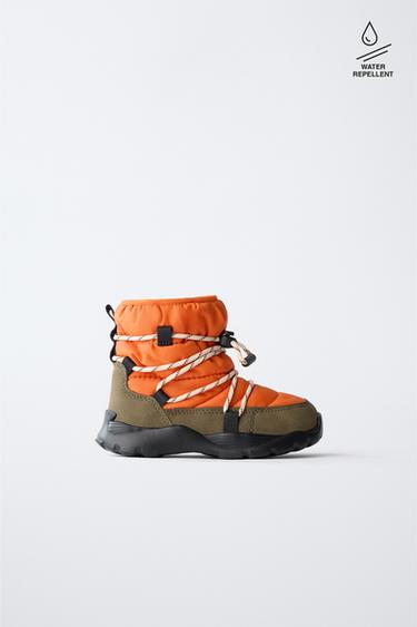 BOTA SNOW WATER REPELLENT - Naranja de Zara