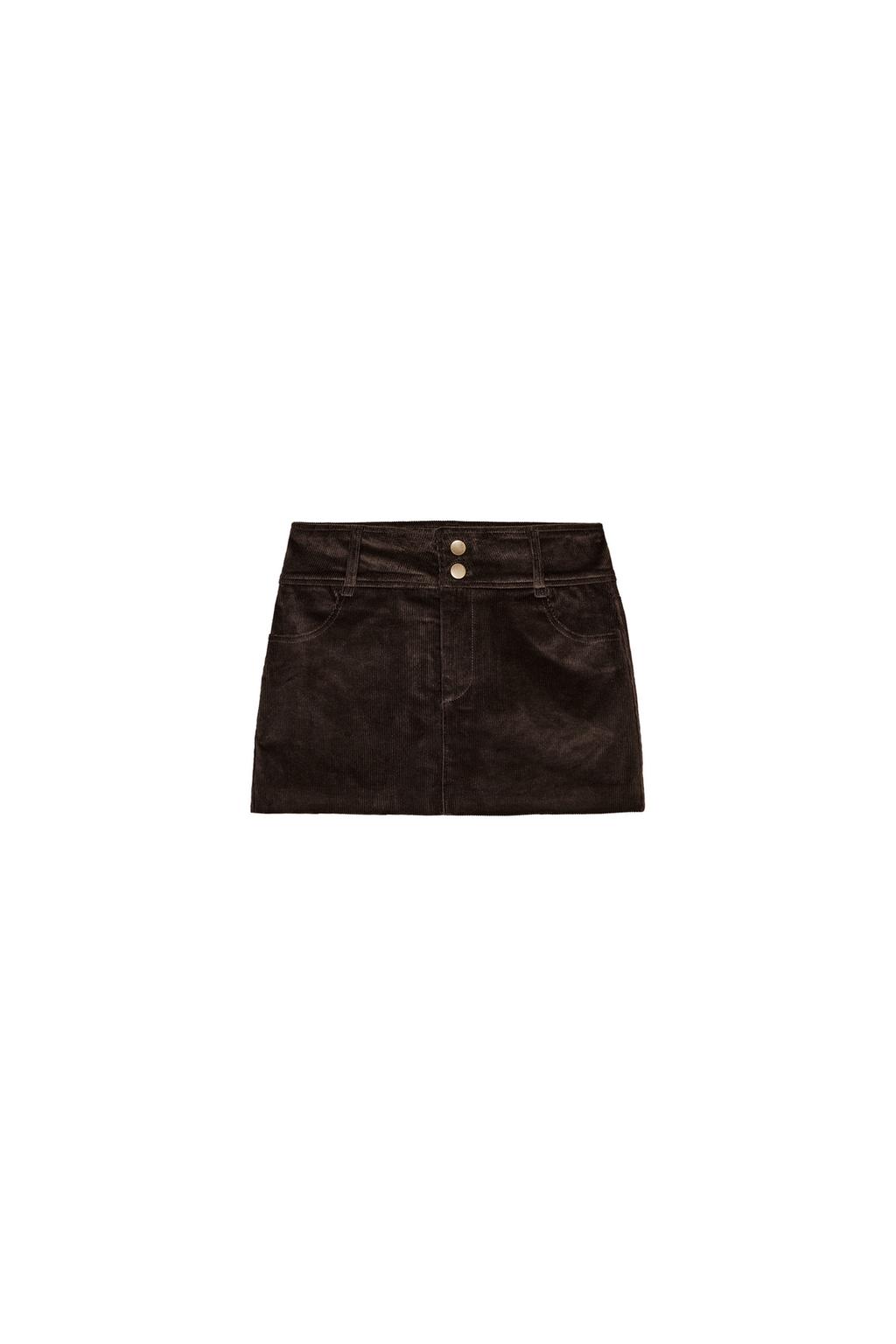 CORDUROY MINI SKIRT - image 3