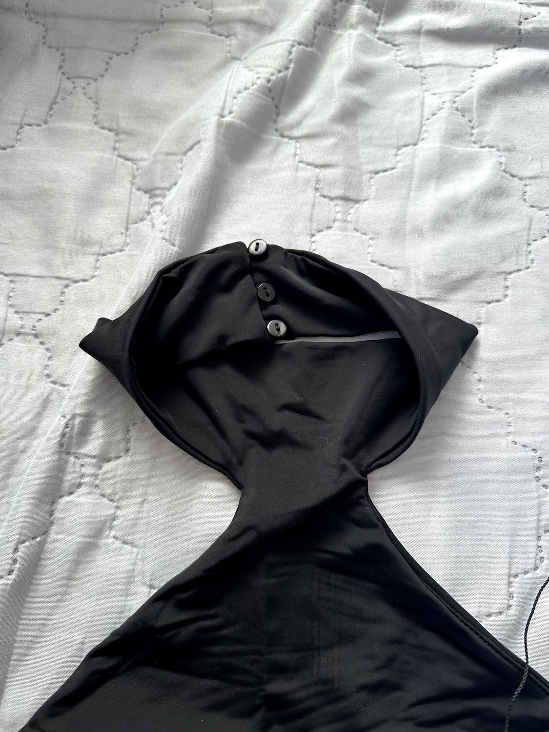 POLYAMIDE HALTER TOP - Image 3