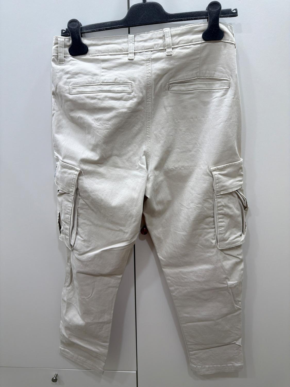 RELAXED FIT CARGO TROUSERS - Image 2