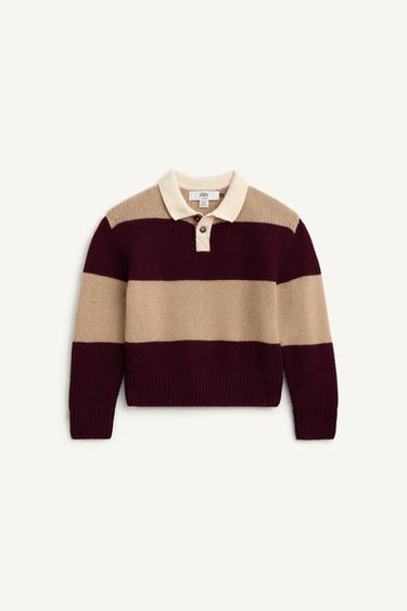 Product image - bordeaux/ecru by Zara