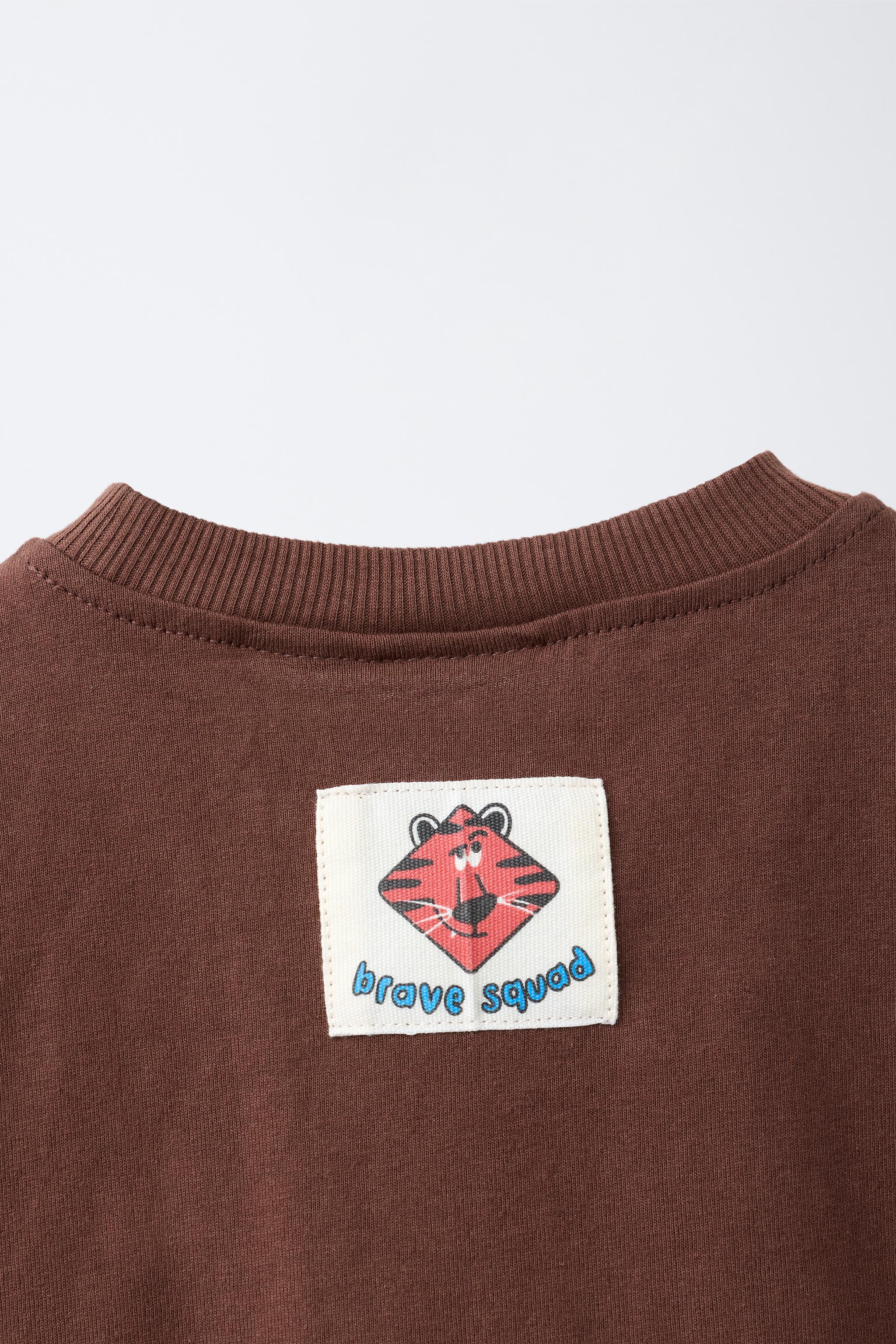 T-SHIRT À IMPRIMÉ ANIMALIER