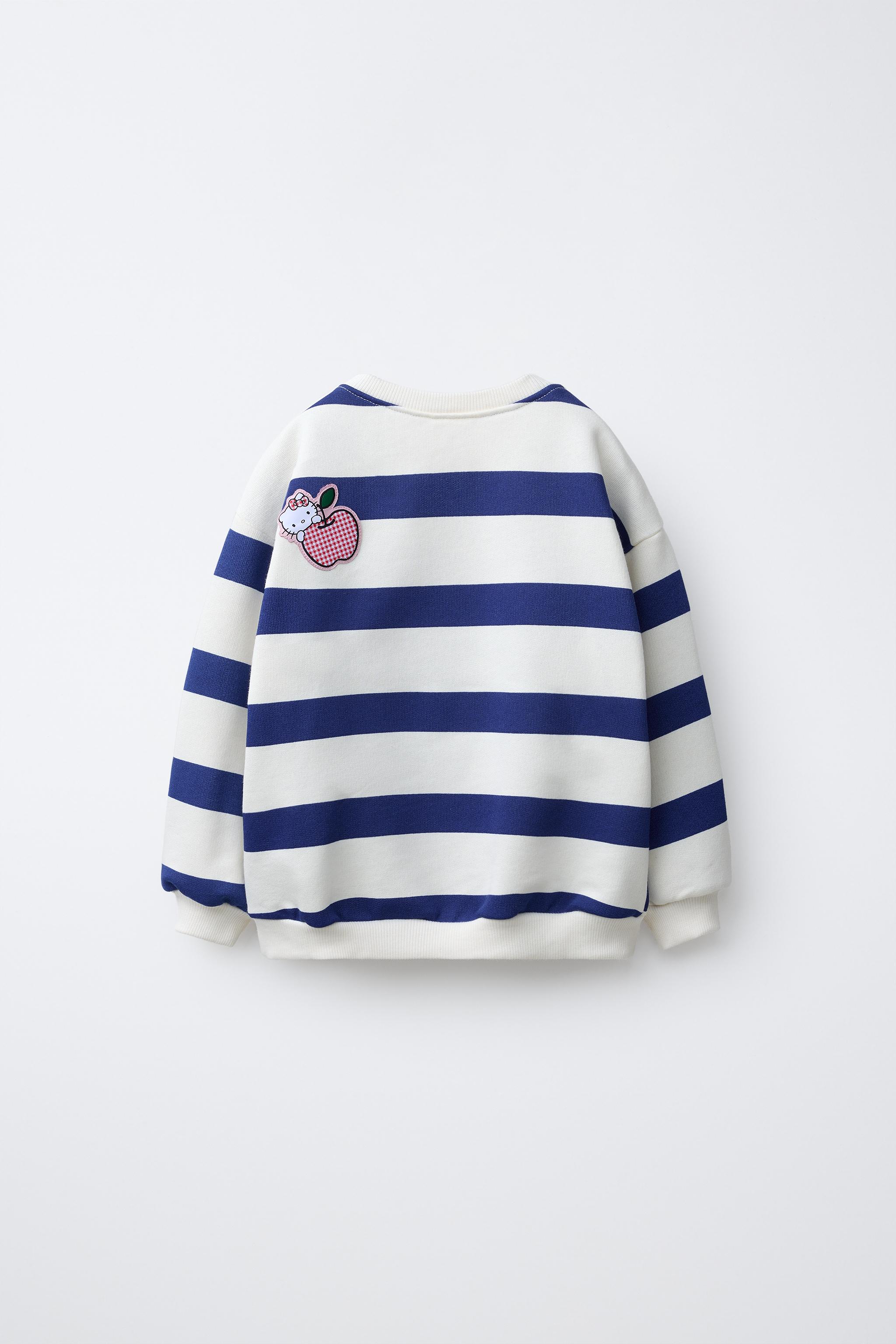 STRIPED HELLO KITTY © SANRIO SWEATSHIRT