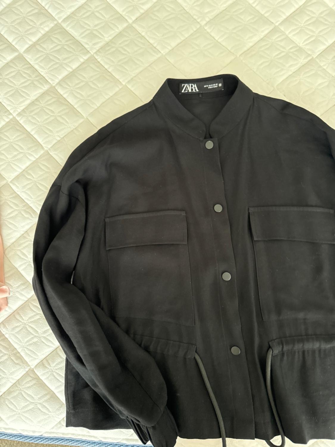 DRAWSTRING WAIST JACKET - Image 3