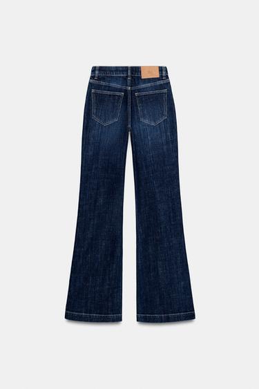 Z1975 BOOTCUT FIT HIGH-WAIST JEANS WITH SEAM DETAIL - Blue by Zara - Image 9