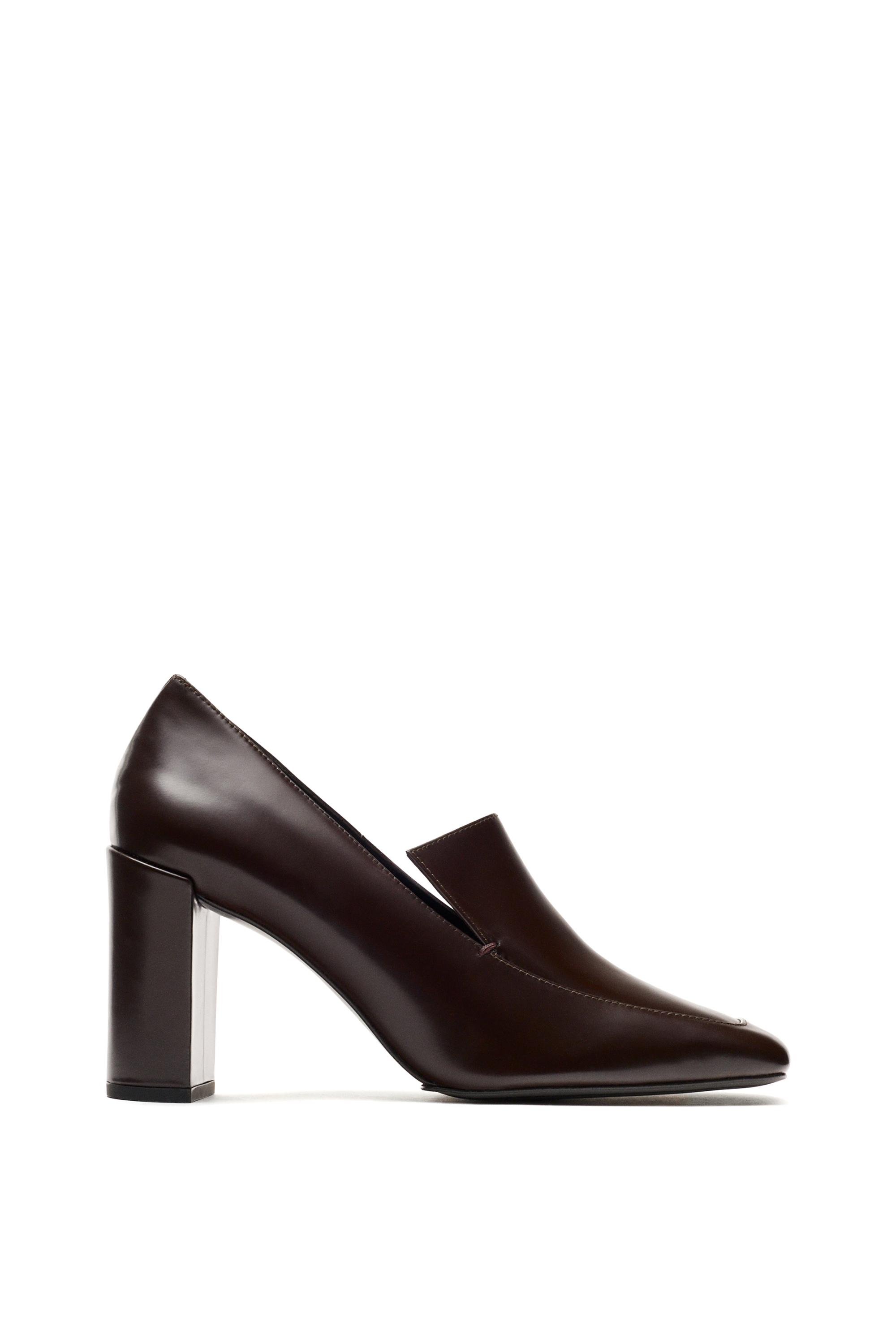 Leather heel loafer - LIMITED EDITION