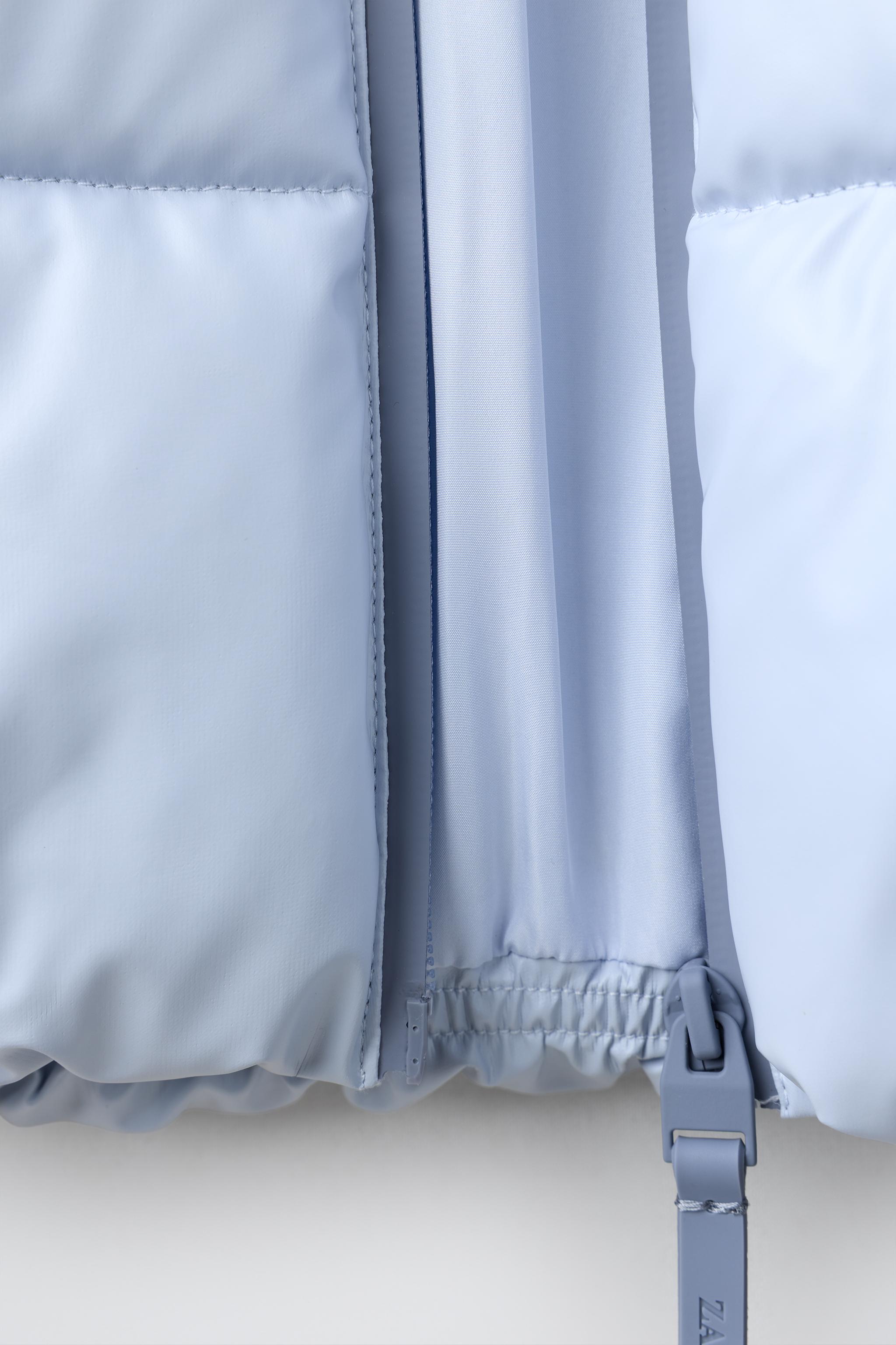 BLOUSON MATELASSÉ BRILLANT DÉPERLANT