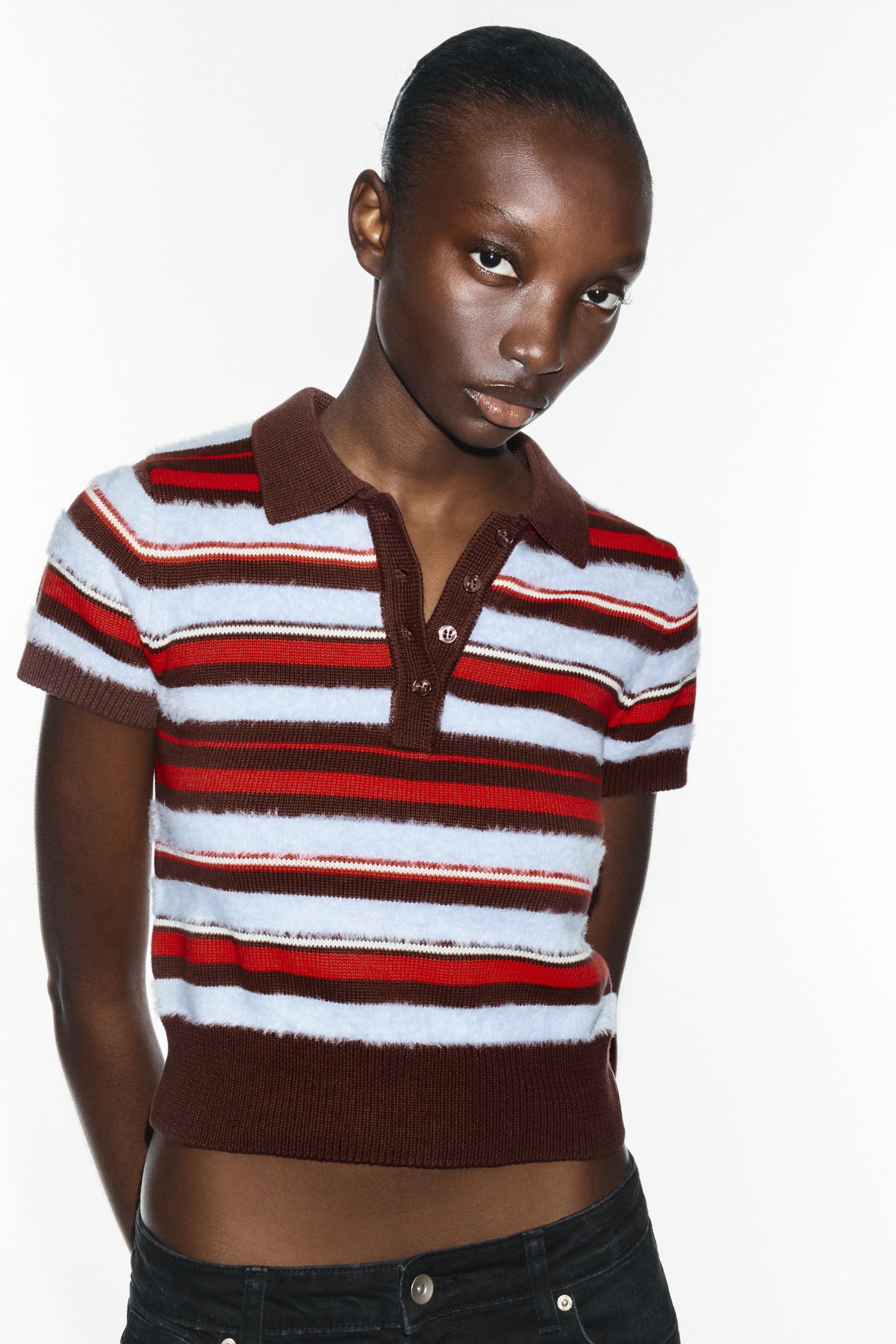STRIPED POLO