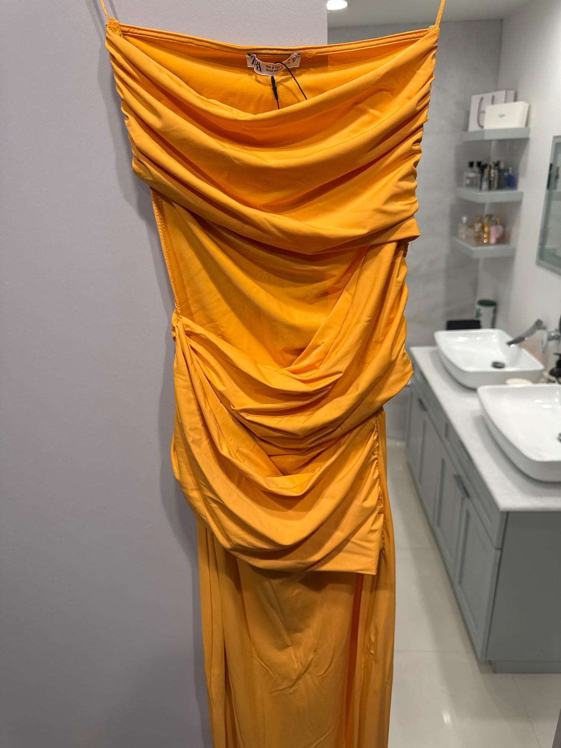 POLYAMIDE CUT OUT DRESS - Image 3