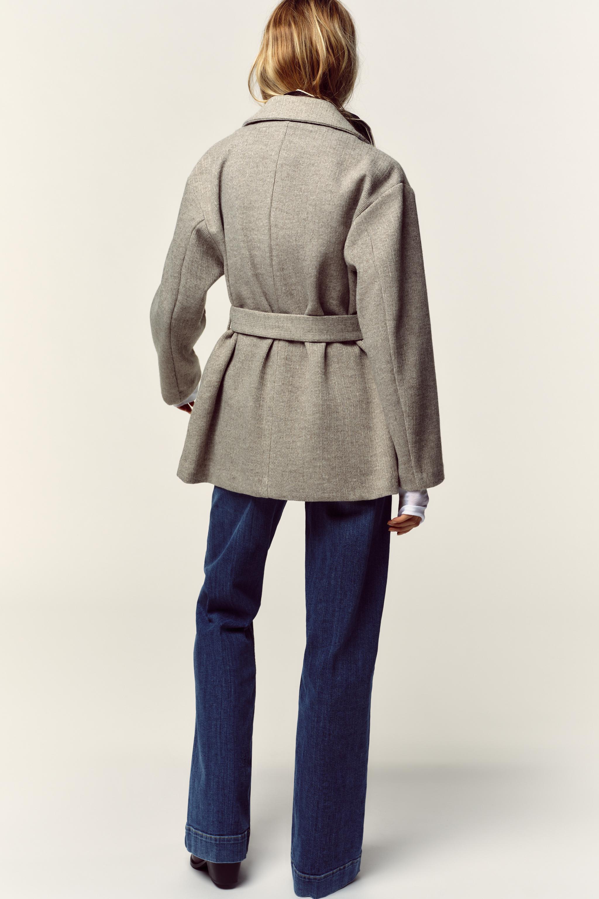 ZWコレクション ベルト付きブレザー　S ZWコレクション ベルト付きブレザー S ZARA - ZWコレクション