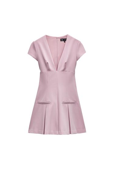 VESTIDO CORTO TABLAS
