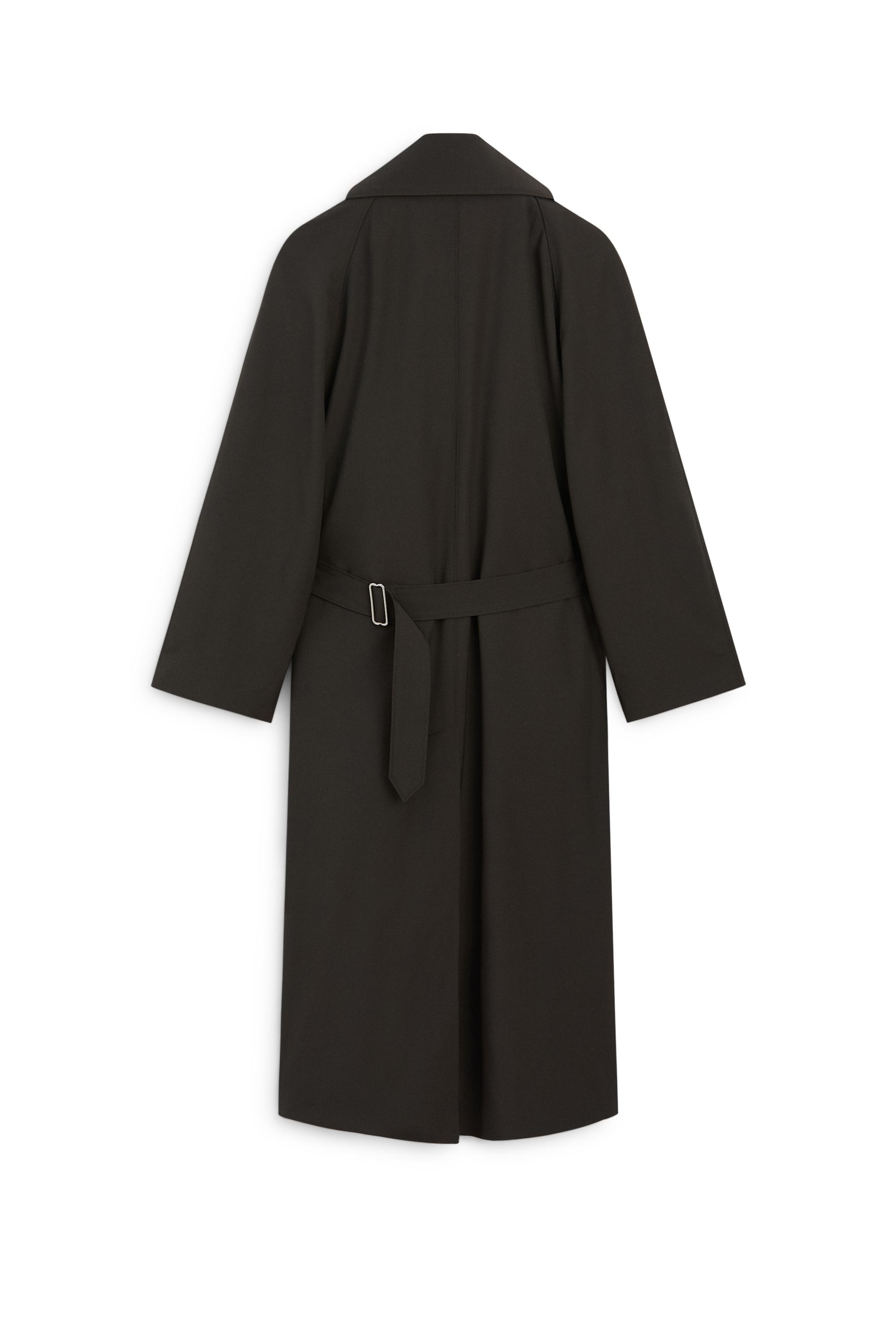 Fluid trench coat with lapel detail - LIMITED EDITION