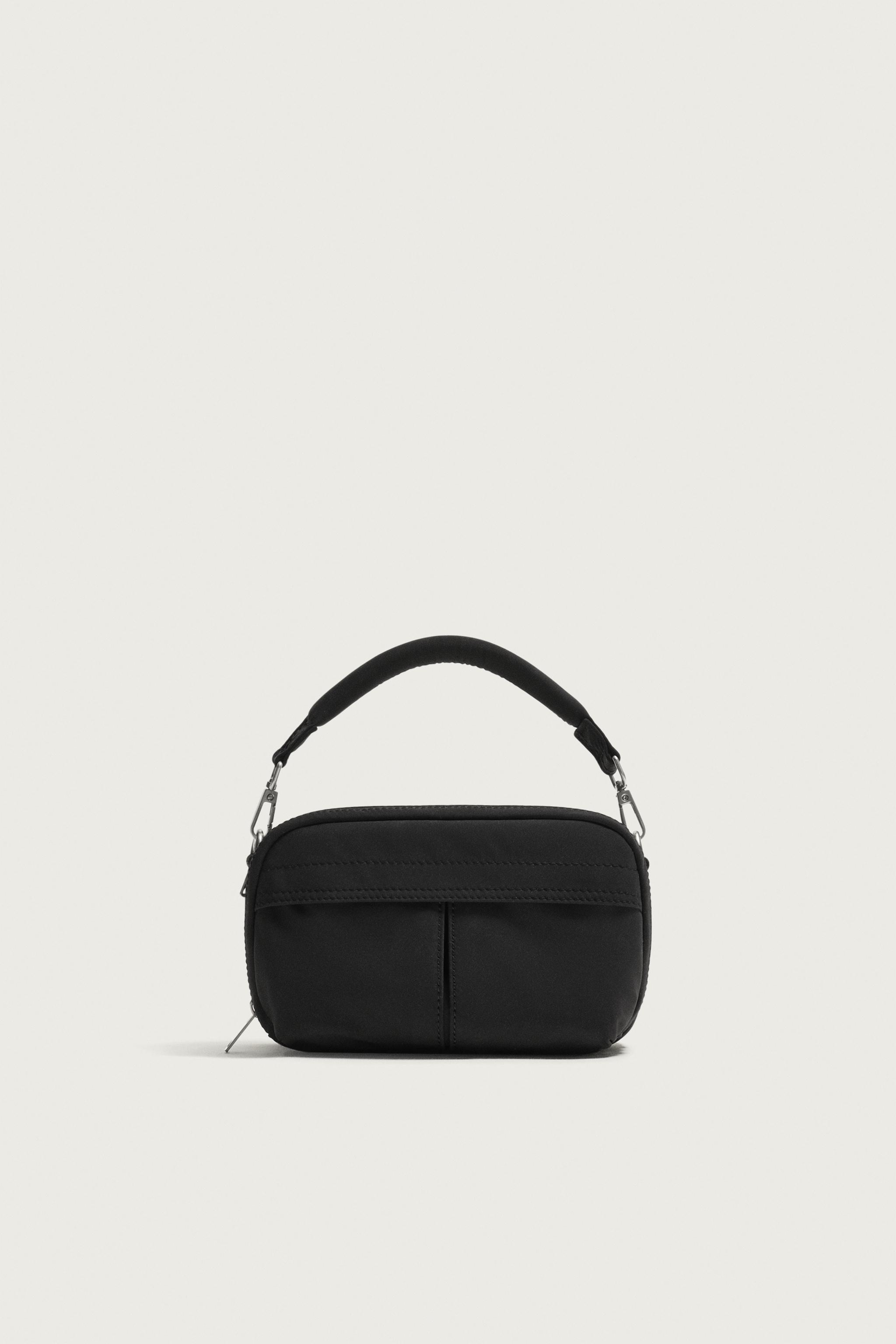 ナイロンクロスボディバッグ - ブラック | ZARA Japan / 日本