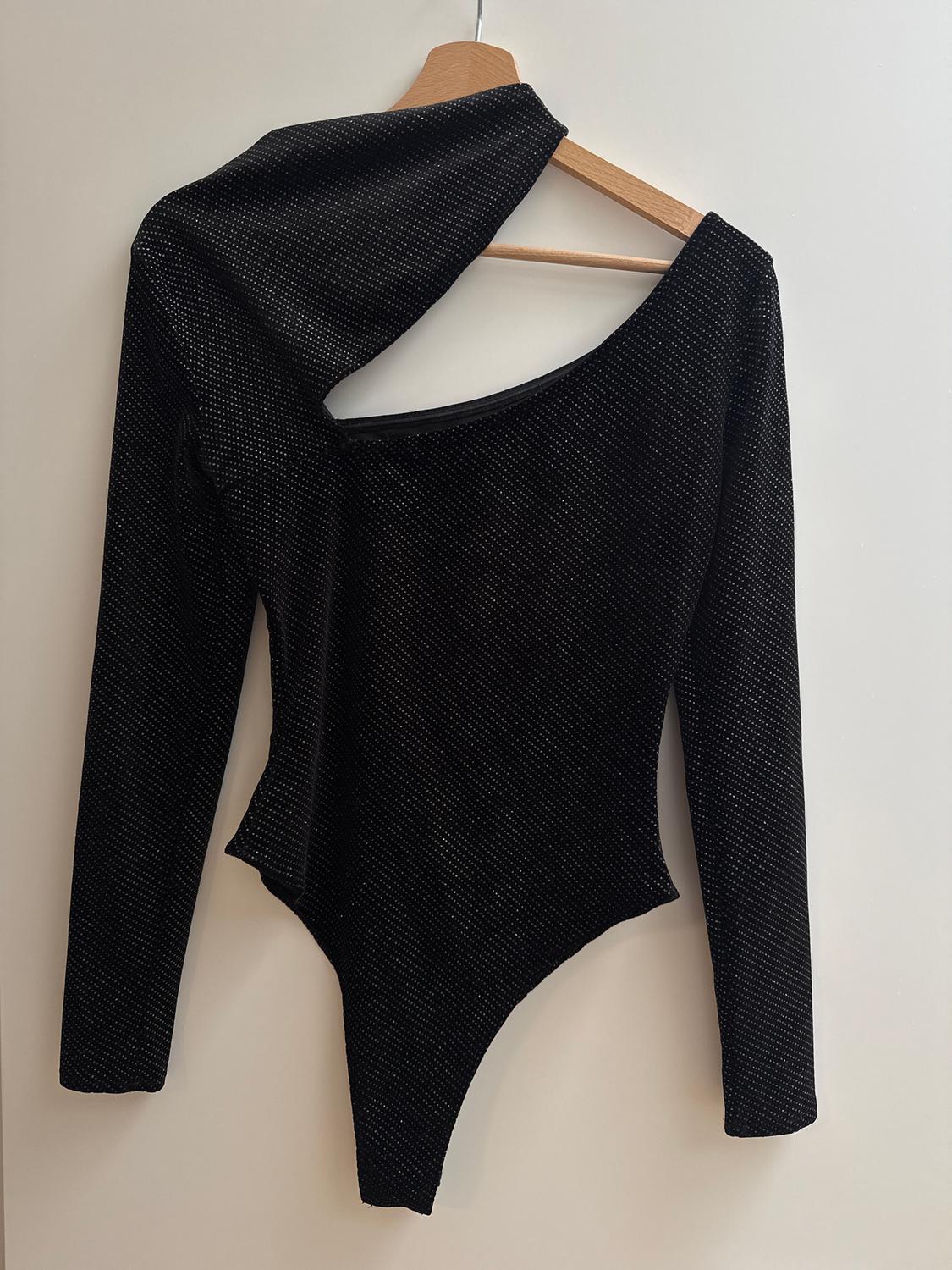 SHIMMERY VELVET BODYSUIT - Image 3