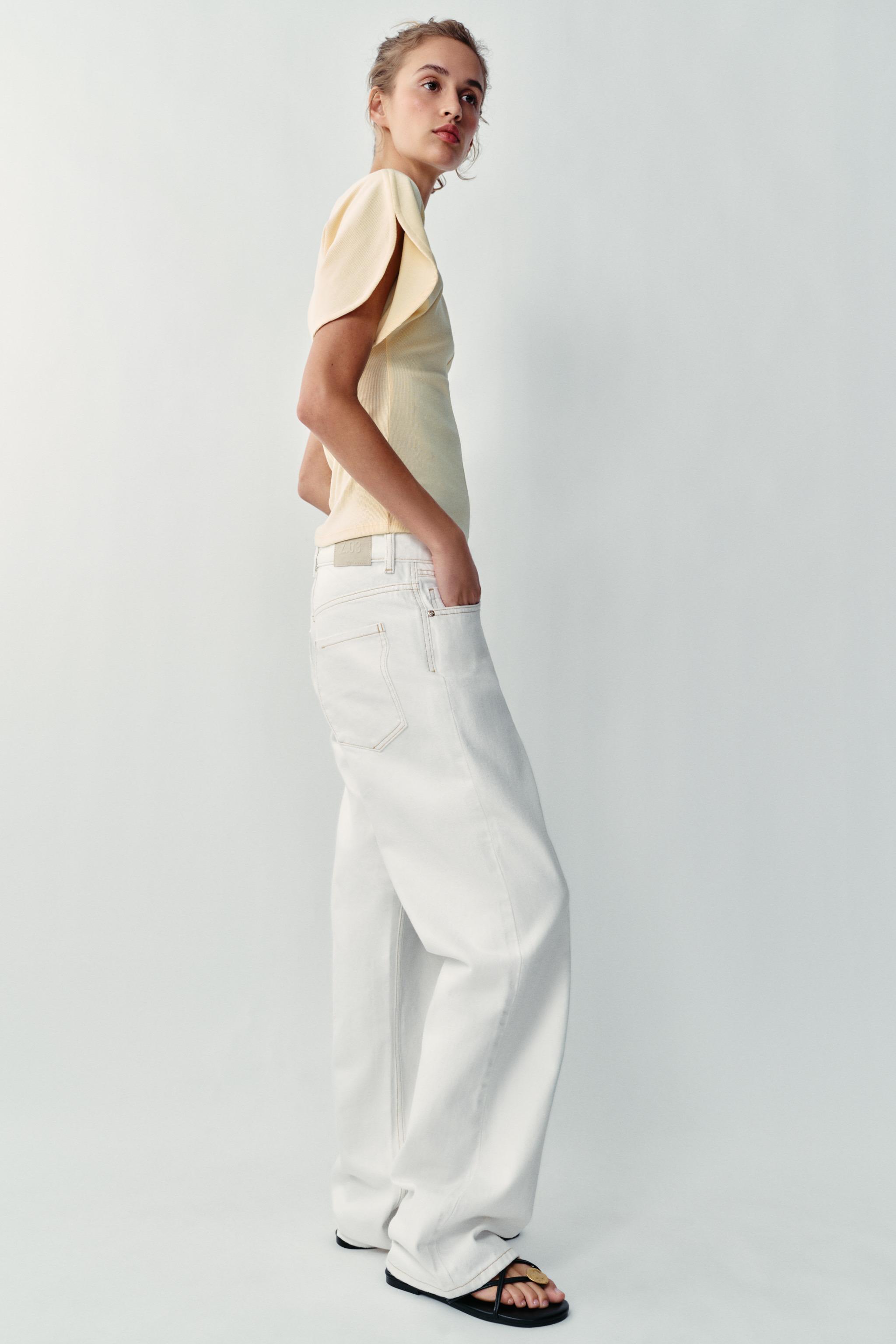 CAP SLEEVE T-SHIRT — Yellow