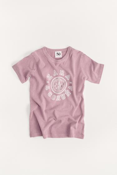 VARSITY 50TH ANNIVERSARY T-SHIRT - Pink by Zara