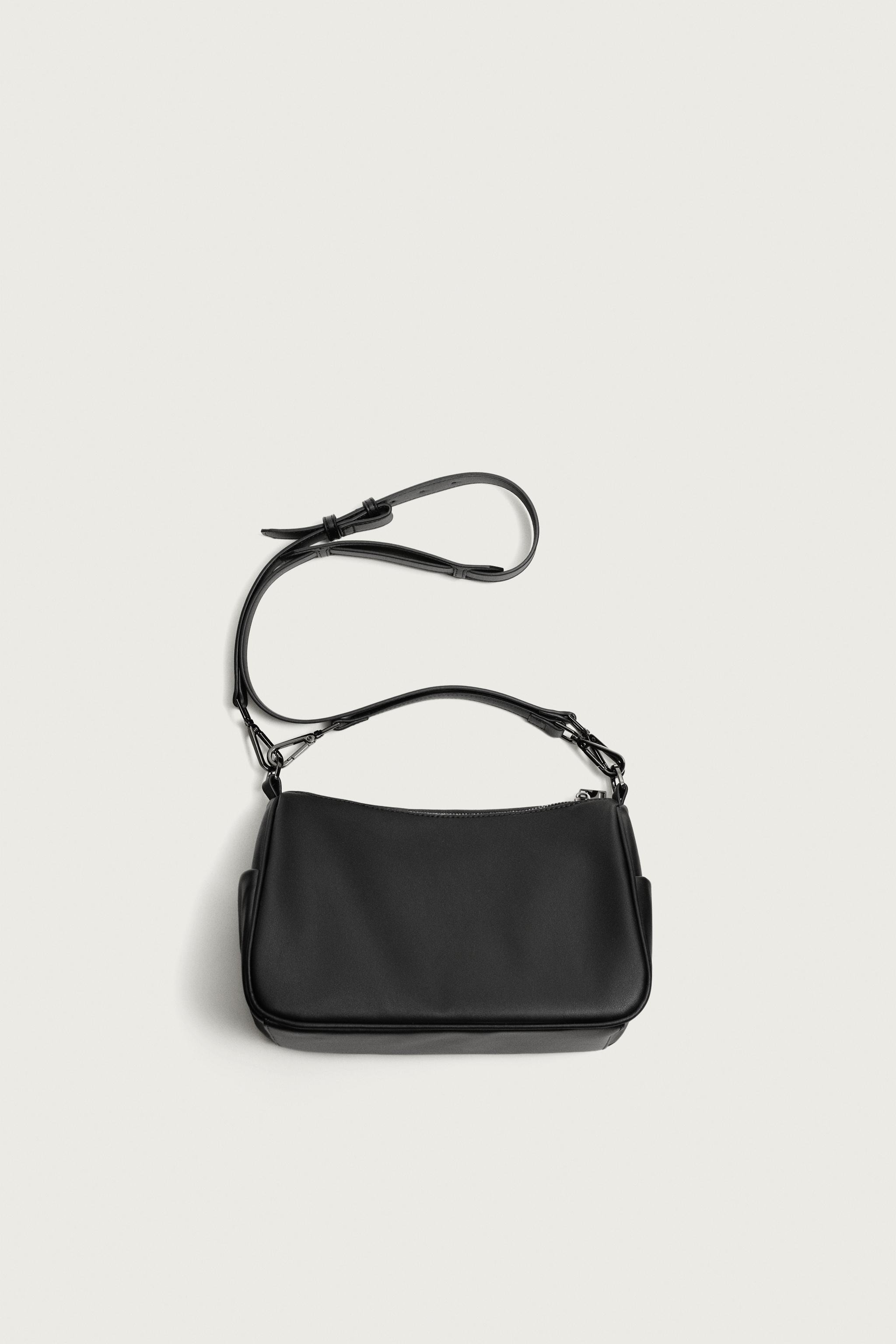 プレーン クロスボディバッグ - ブラック | ZARA Japan / 日本