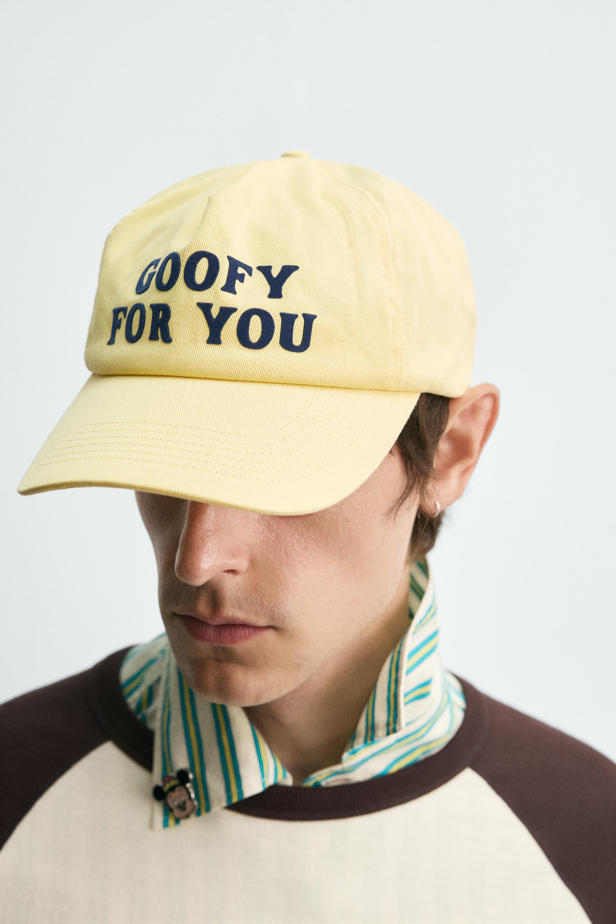 HARRY LAMBERT FOR ZARA X DISNEY テキストキャップ - イエロー | ZARA