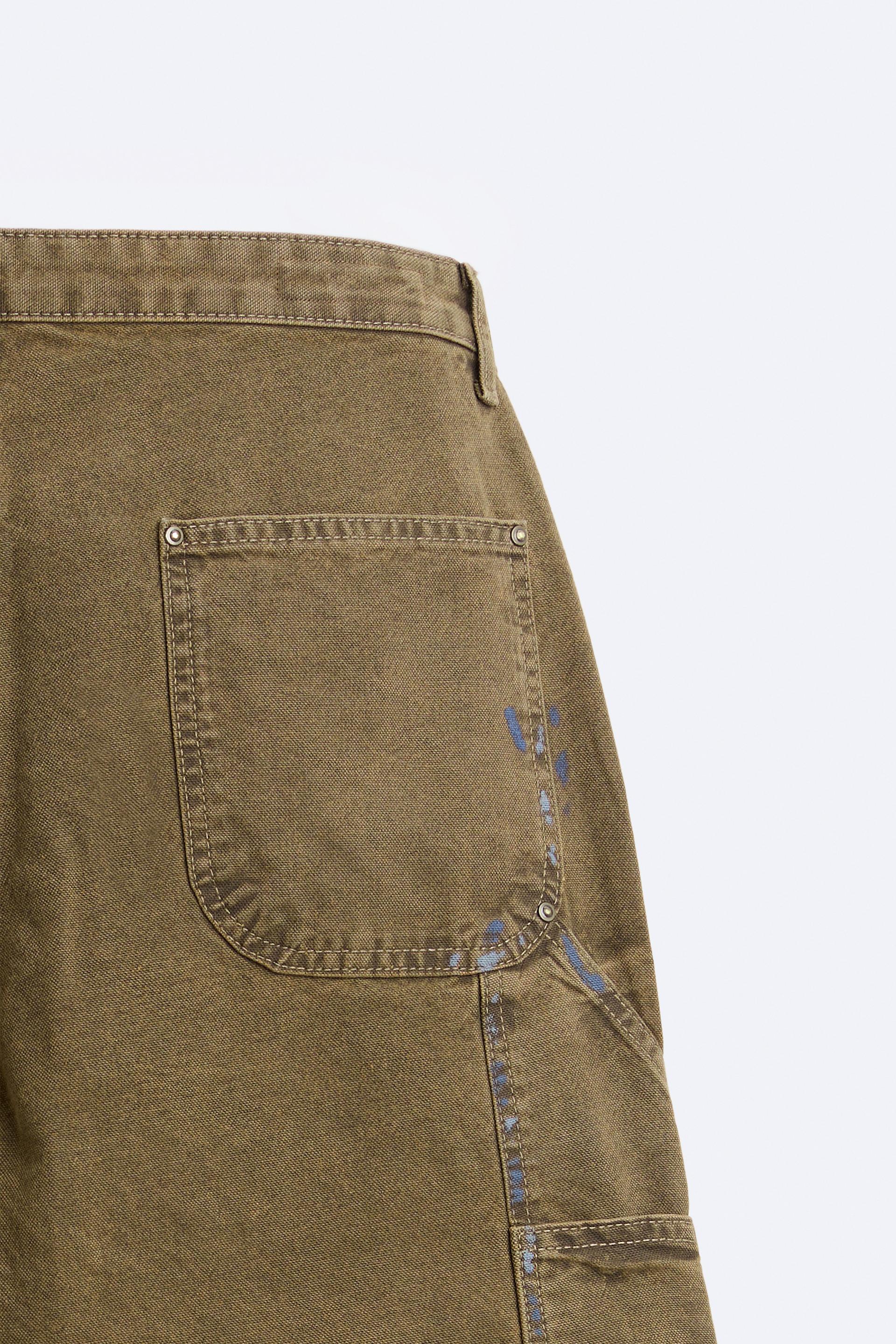 NEW NWT Basic Editions Carpenter Khaki Tint 8 S Jeans Vintage KMart 2011  POCKETS