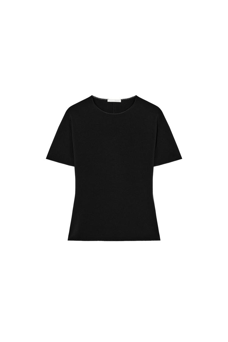 CUT-OUT SHORT SLEEVE TOP