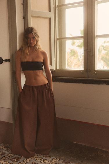 Zara CULOTTES - Dark brown - Image 0