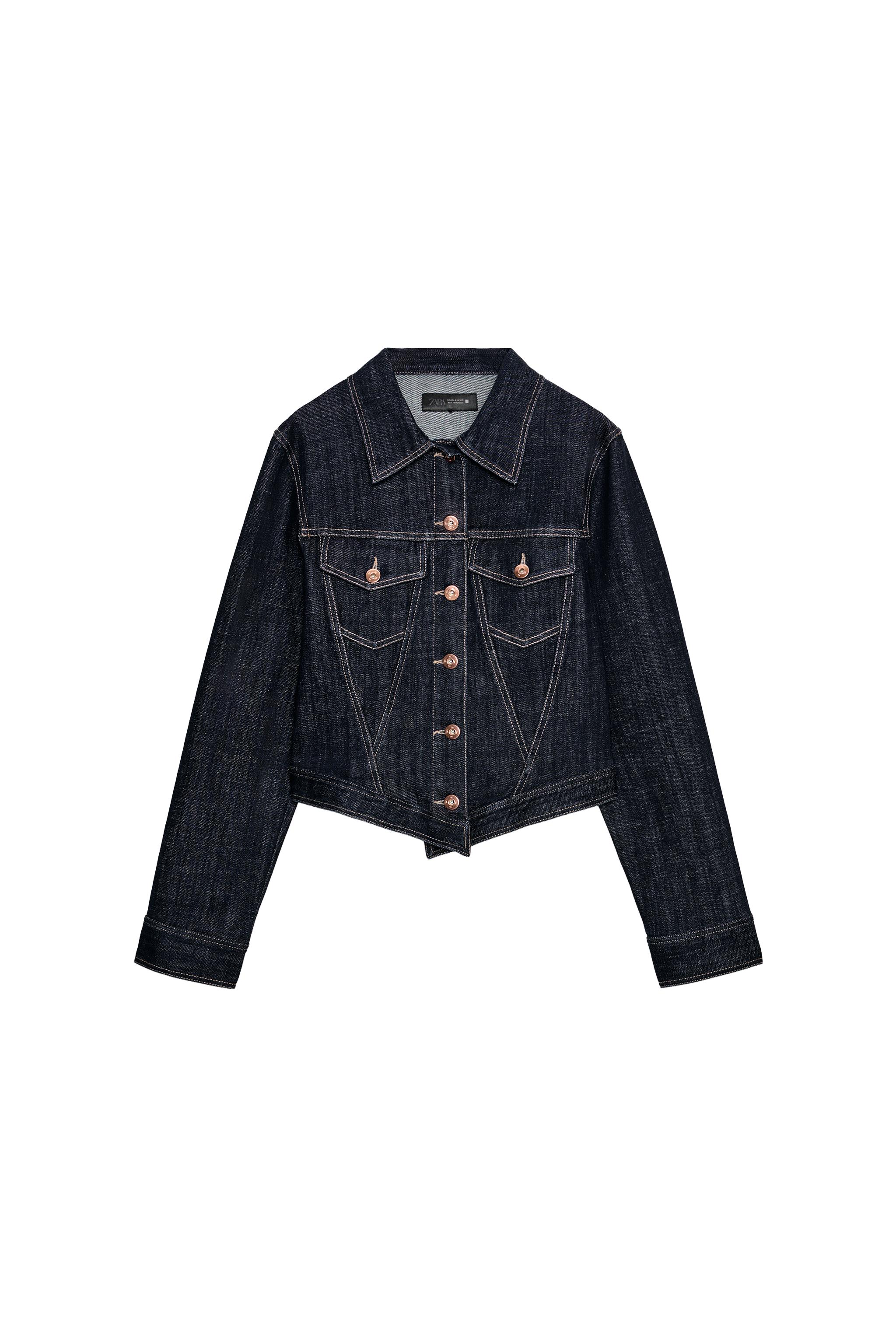 スエード Z1975 デニムジャケット - ブルー | ZARA Japan / 日本
