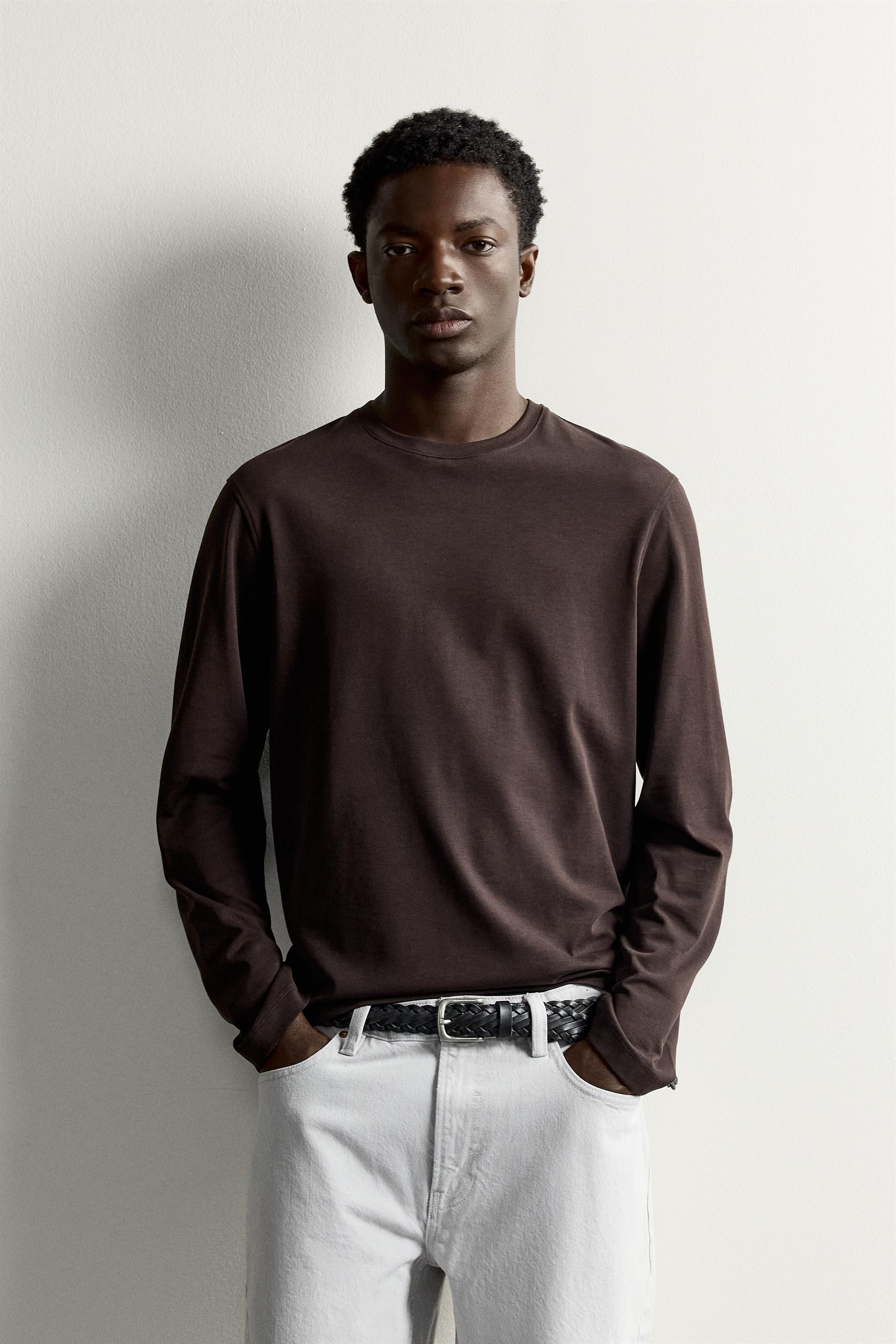 REGULAR FIT LONG-SLEEVE T-SHIRT