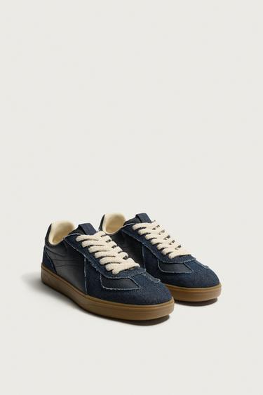 RETRO STYLE TRAINERS - Blue by Zara