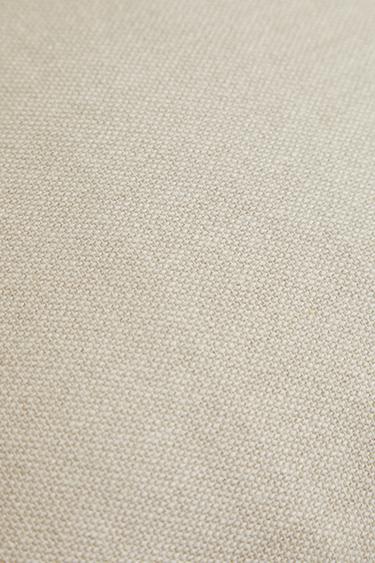 PLAIN CUSHION COVER - Light brown by Zara - Image 4