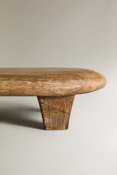 PLANCHE EN BOIS À PIEDS - Marron de Zara - Image 3