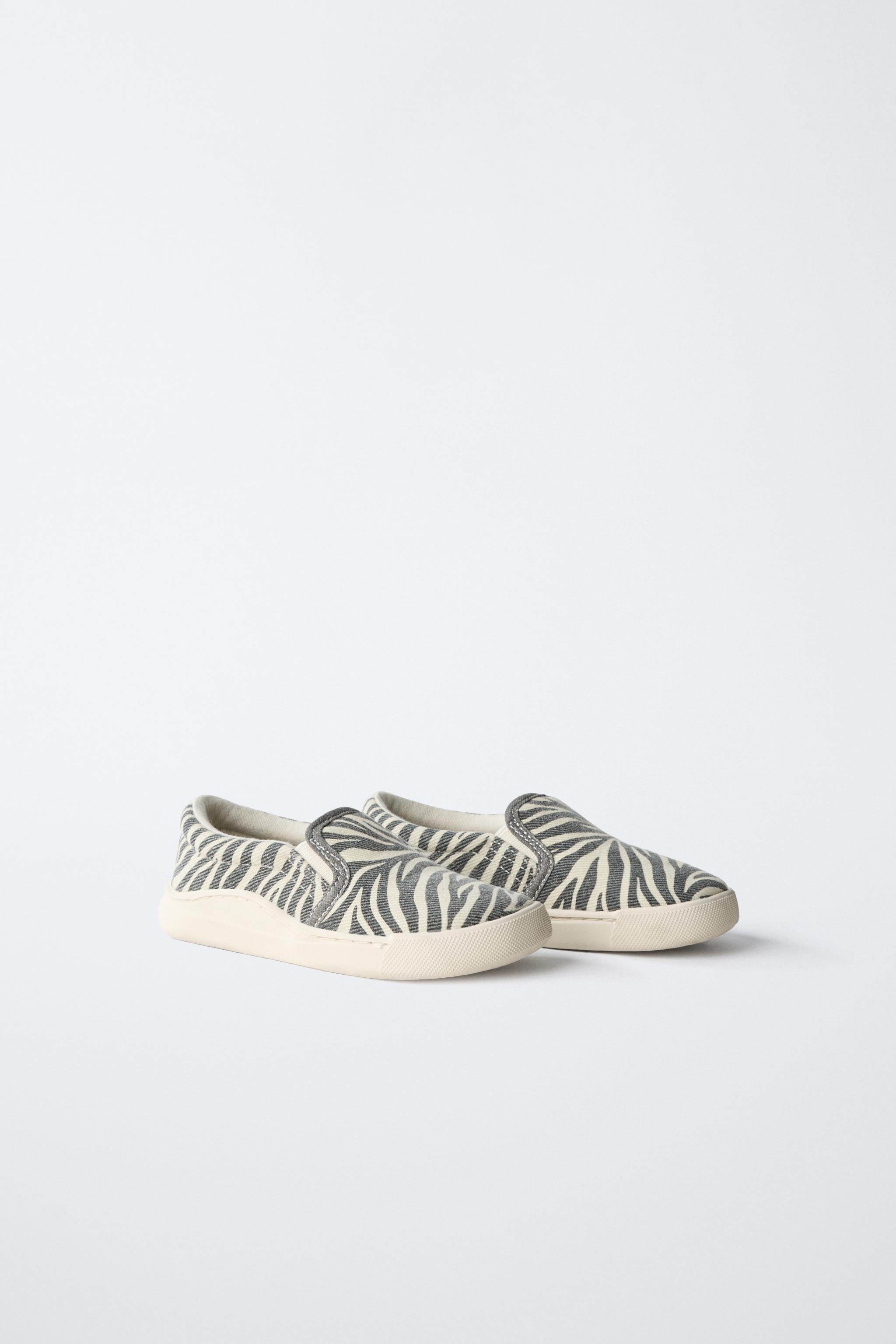 ZEBRA PRINT SNEAKERS