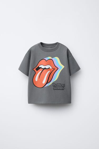 ROLLING STONES © PRINT T-SHIRT - Mid-grey by Zara