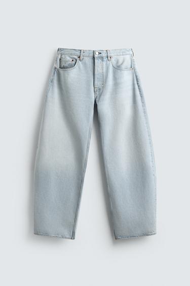 BALLOON FIT JEANS - Light blue by Zara