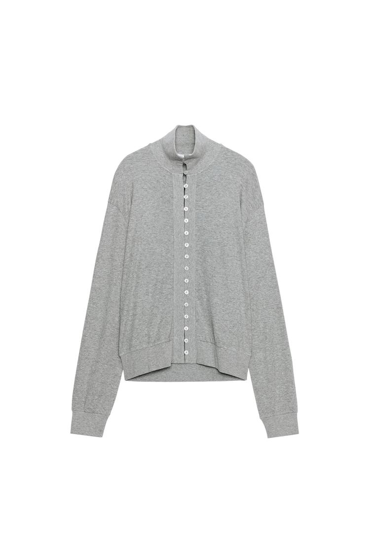FLUID BUTTONED JACKET