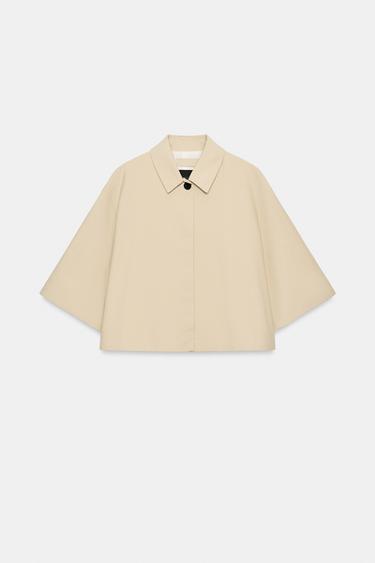 CHAQUETA CORTA ZW COLLECTION - Beige de Zara