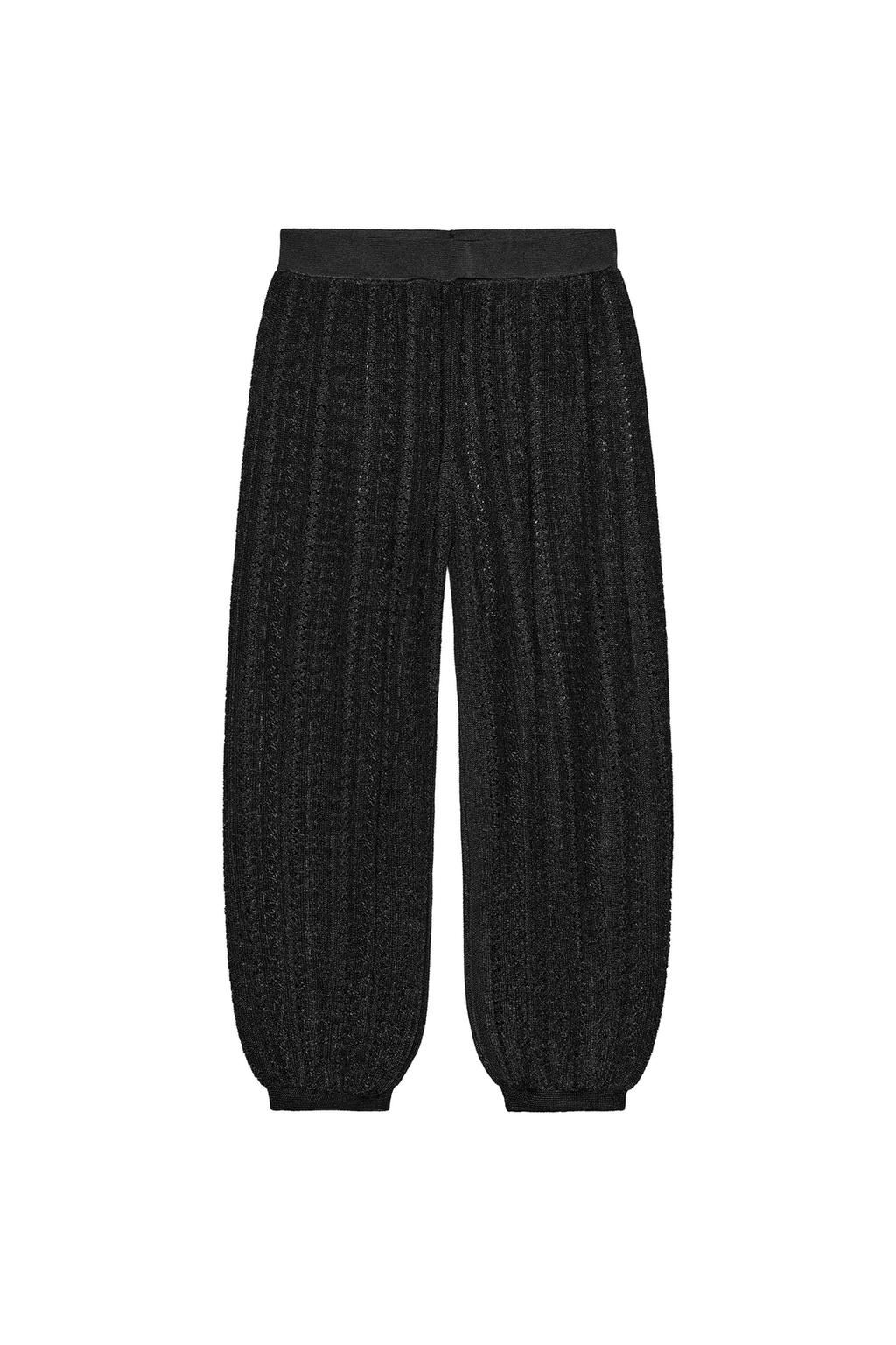 POINTELLE KNIT BLOOMER PANTS - image 3