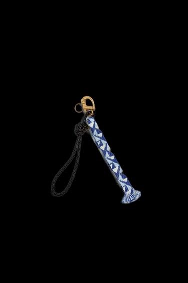 AARON LEVINE X ZARA COMBINED KEYRING - Blue by Zara - Image 0