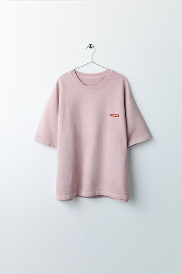 SWEAT COUPE DÉCONTRACTÉE PUKAS SURF X ZARA - Rose pastel de Zara