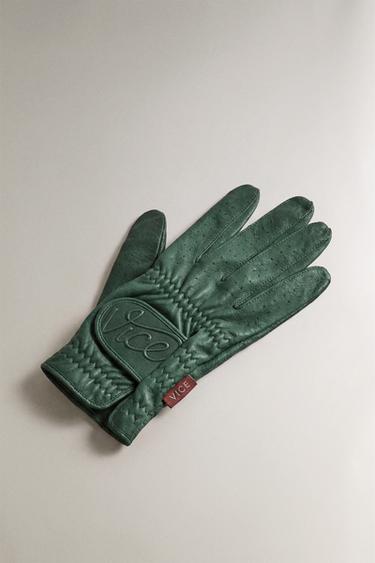 GANTS DE GOLF DROIT POUR HOMME - Vert de Zara - Image 1