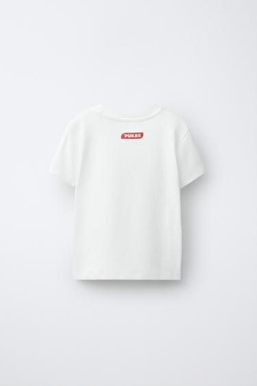 T-SHIRT IMPRIMÉ PHOTO PUKAS SURF - Blanc de Zara - Image 1