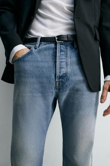 BOOTCUT FIT JEANS - Light blue by Zara - Image 7