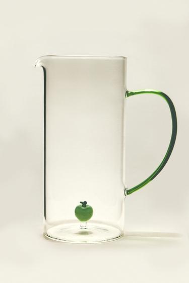 PICHET VIDRIO MANZANA ASA - 990 de Zara