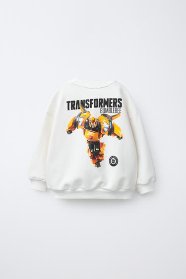SWEATSHIRT MIT TRANSFORMERS®-PRINT - Cremefarben von Zara