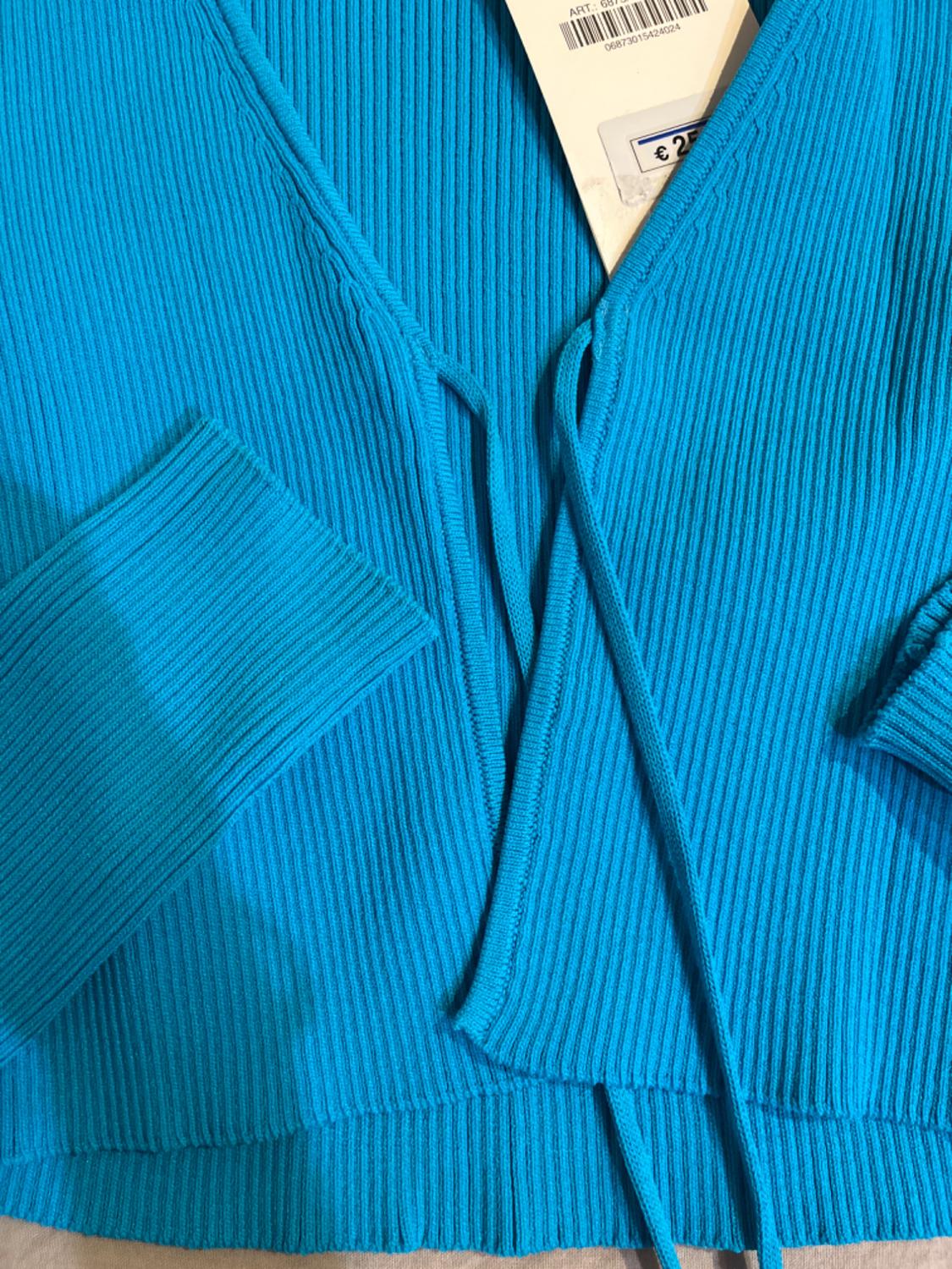 RIBBED KNIT CARDIGAN - Image 2