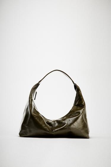 OVALNA USNJENA TORBICA - Zelena od Zare