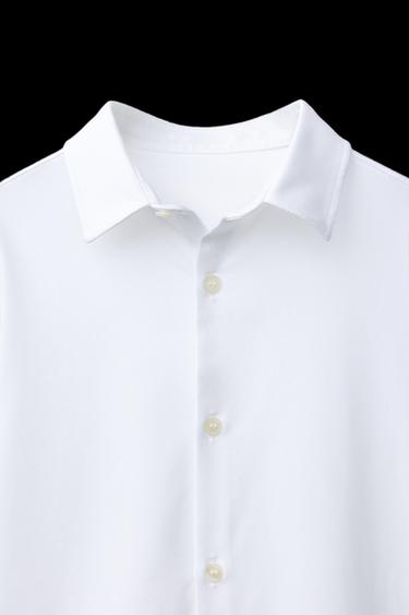 Zara SUPER-STRETCH SHIRT - White