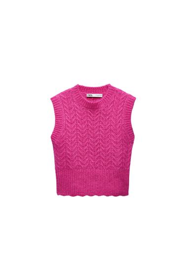 KNITTED WAISTCOAT